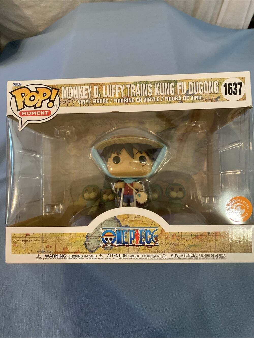 Funko Pop Vinyl Figure ONE PIECE Monkey D. Luffy Trains Kung Fu Dugong 1637 NEW!